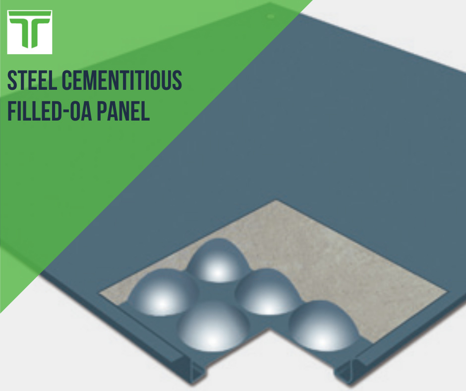 Steel Cementitious Filled-OA Panel